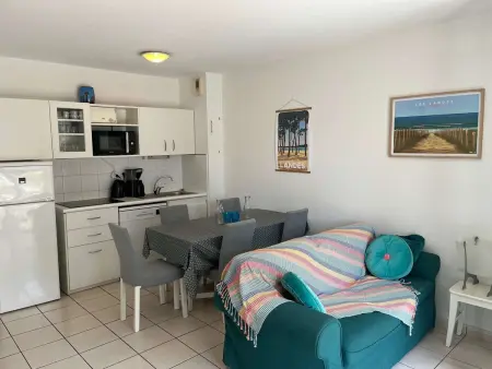 Appartement charmant, piscine incluse - 6 pers., Appartement 6 personnes à Moliets et Maa - Photo 5