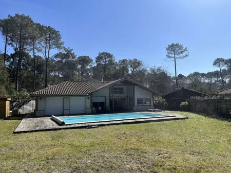 Location villa à Moliets et Maa, Villa avec piscine chauffée - 6 pers.