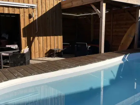 Location villa à Moliets et Maa, Villa avec piscine - 8 pers.