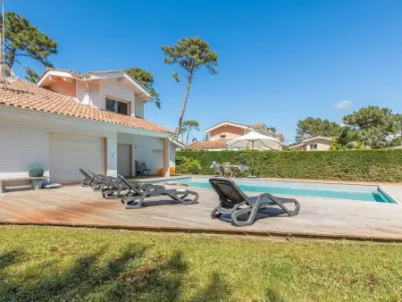 Villa 5 chambres piscine chauffée à Moliets-et-Maa : photo 2