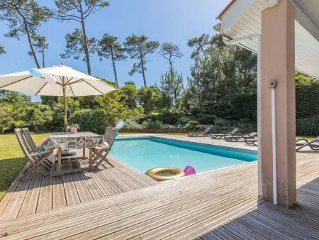 Villa 5 chambres piscine chauffée à Moliets-et-Maa : photo 3