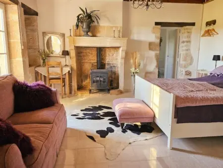 Maison charentaise avec bain de spa privé, 6 pers., La Villedieu : photo 16