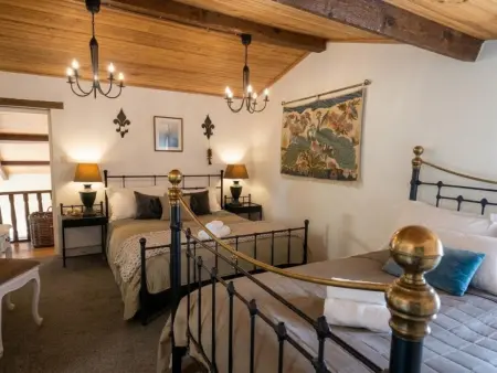Maison charentaise avec bain de spa privé, 6 pers., La Villedieu : photo 20