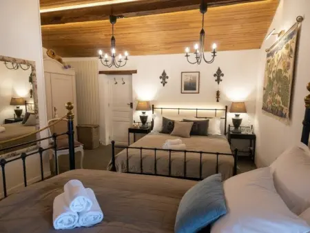 Maison charentaise avec bain de spa privé, 6 pers., La Villedieu : photo 21