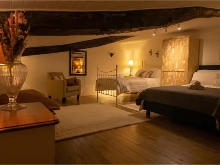 Maison charentaise avec bain de spa privé, 6 pers., La Villedieu : photo 26