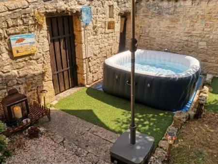 Maison charentaise avec bain de spa privé, 6 pers., La Villedieu : photo 30