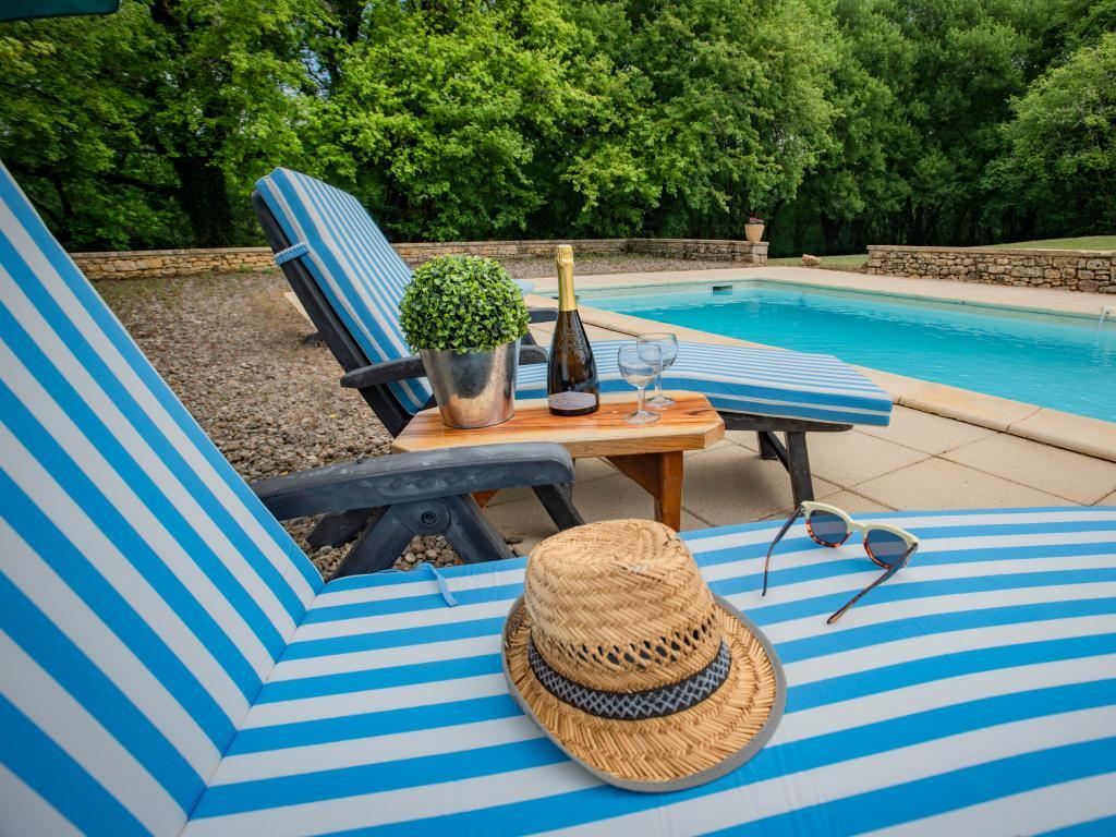Maison Bidot Bas, 6 pers., piscine et 7 hectares - Photo 3