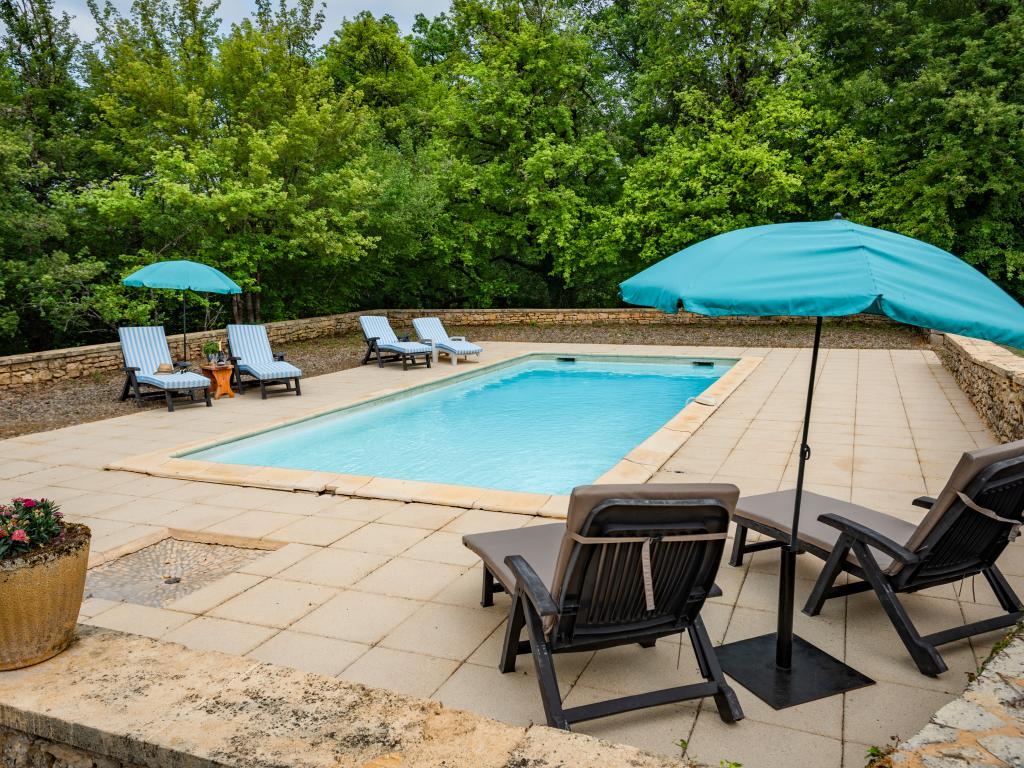 Maison Bidot Bas, 6 pers., piscine et 7 hectares - Photo 9