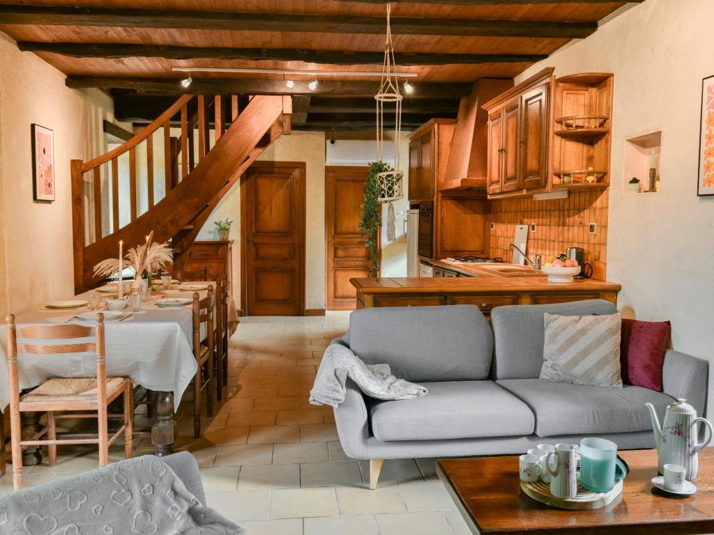 Maison Bidot Bas, 6 pers., piscine et 7 hectares - Photo 12