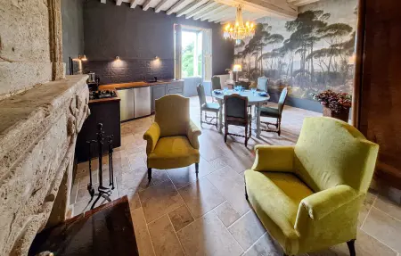 Maison médiévale avec piscine à Castelmoron-d'Albret : photo 3