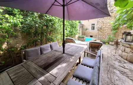 Maison médiévale avec piscine à Castelmoron-d'Albret : photo 8
