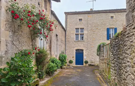 Maison médiévale avec piscine à Castelmoron-d'Albret : photo 11