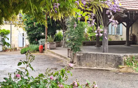 Maison médiévale avec piscine à Castelmoron-d'Albret : photo 15