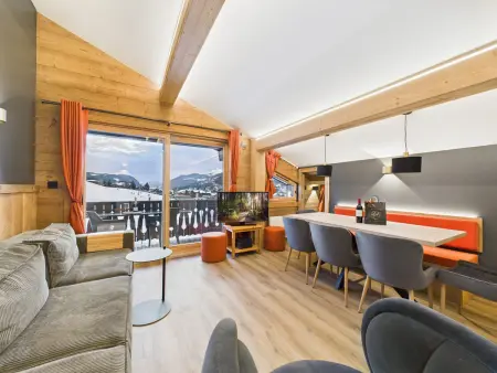 Studio vue piste au centre, 6 pers., Appartement 6 personnes à Les Gets : photo 1