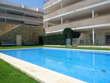 Location appartement à Peniscola, Appartement familial à Peñíscola avec piscine commune