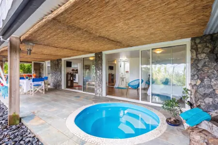 Studio 56 m² vue mer et piscine privée à Sainte-Rose, Guadeloupe : photo 5