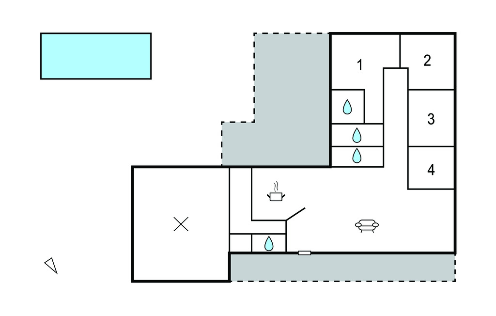 Maison 8 pers. avec piscine privée à Olonzac - Photo 23