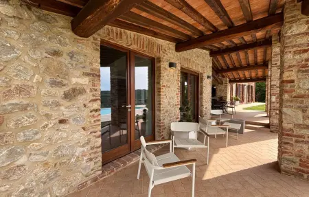 Maison 345 m² avec piscine panoramique à San Venanzo : photo 14