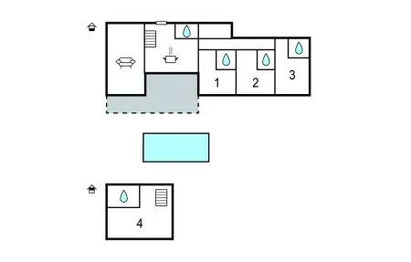 Maison 345 m² avec piscine panoramique à San Venanzo : photo 28