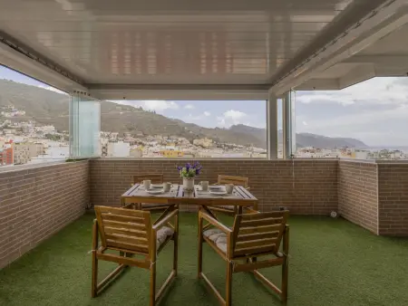 Penthouse Santa Cruz avec terrasse vue mer et parking : photo 23