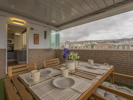 Penthouse Santa Cruz avec terrasse vue mer et parking : photo 24