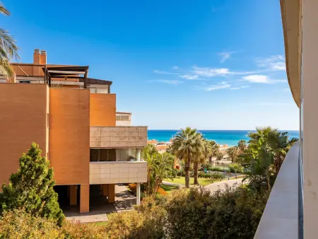 Appartement El Pinillo, terrasse vue mer et piscine : photo 11