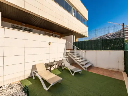 Appartement El Pinillo, terrasse vue mer et piscine : photo 14