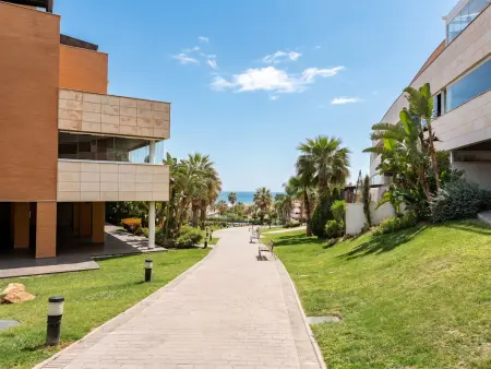 Appartement El Pinillo, terrasse vue mer et piscine : photo 30