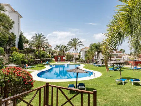 Location appartement à Mijas, Appartement confortable, vue golf - 4 pers.