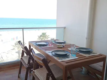 Studio cabine climatisé vue mer - Canet-Plage : photo 2