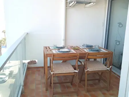 Studio cabine climatisé vue mer - Canet-Plage : photo 13