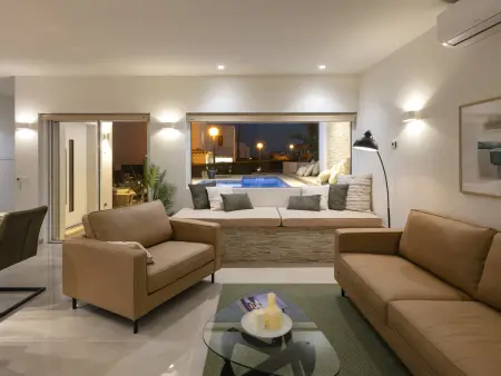 Appartement vue mer et piscine chauffée à Benagil : photo 12