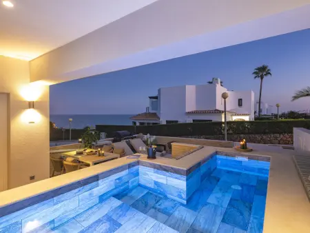 Appartement vue mer et piscine chauffée à Benagil : photo 18
