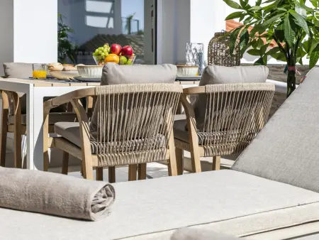 Appartement vue mer et piscine chauffée à Benagil : photo 32