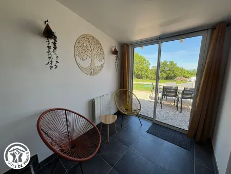 Gîte en forêt vendéenne avec vue sur les animaux : photo 12