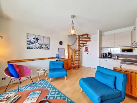 Duplex vue mer avec balcon – Étel, 4 pers. - Photo 4