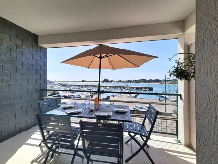 Duplex vue mer avec balcon – Étel, 4 pers. - Photo 15