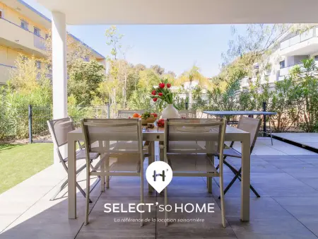 Location appartement à Bormes les Mimosas, Appartement jardin 6 pers., plage à deux pas