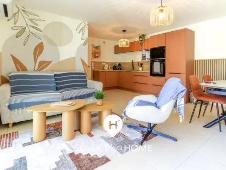 Appartement 6 pers. jardin privatif, plage à deux pas à Bormes : photo 3