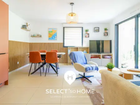 Appartement 6 pers. jardin privatif, plage à deux pas à Bormes : photo 5