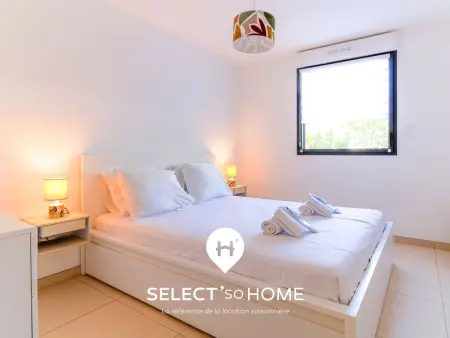 Appartement 6 pers. jardin privatif, plage à deux pas à Bormes : photo 8