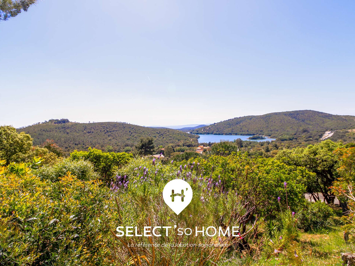 Bastide vue lac et mer à Bormes-les-Mimosas, 6 pers. - Photo 15