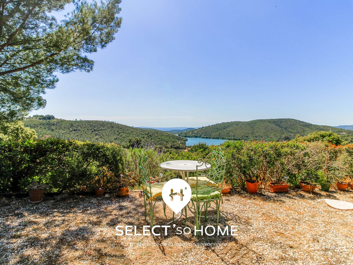 Bastide vue lac et mer à Bormes-les-Mimosas, 6 pers. - Photo 16