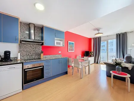 Appartement moderne avec piscine - 4 pers., Appartement 4 personnes à Roses : photo 3