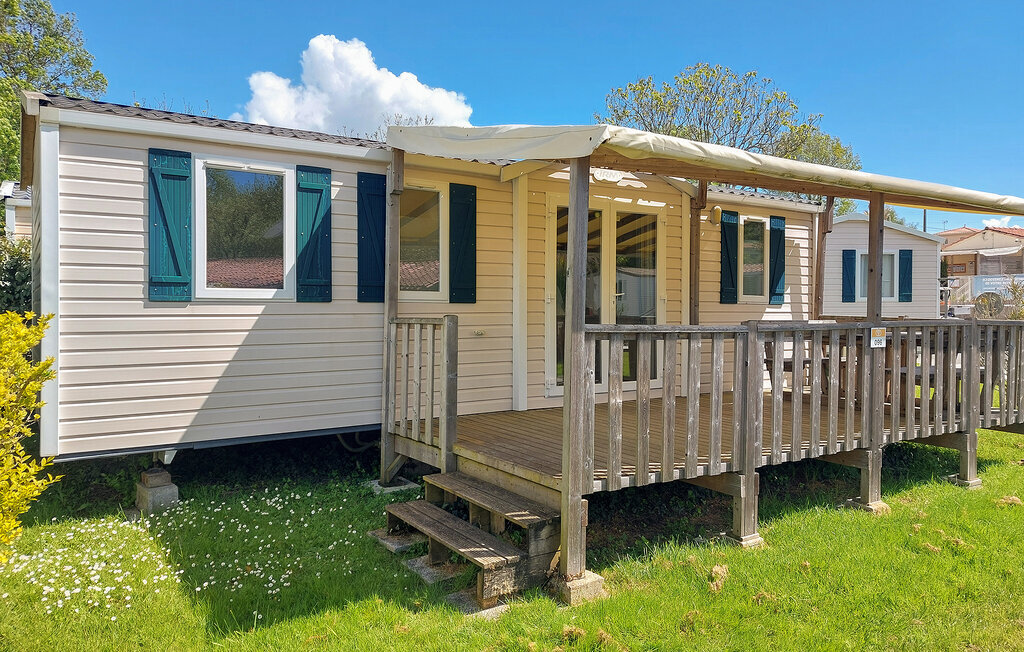 Mobil-home 3 chambres avec piscine chauffée - Photo 12