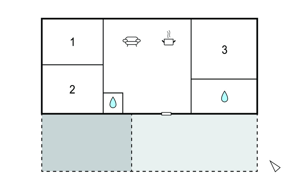 Mobil-home 3 chambres avec piscine chauffée - Photo 27