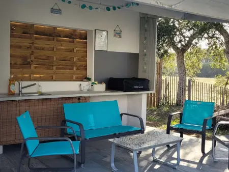 Villa avec clim et piscine - 10 pers., Villa 10 personnes à Vielle Saint Girons - Photo 16