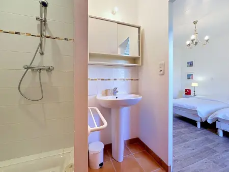 Les Mimosas, maison 4 chambres à 900 m de la plage : photo 20