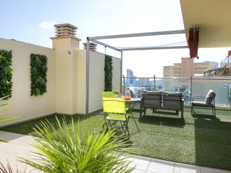 Penthouse vue mer à Calp, 80 m², terrasse 30 m² : photo 2