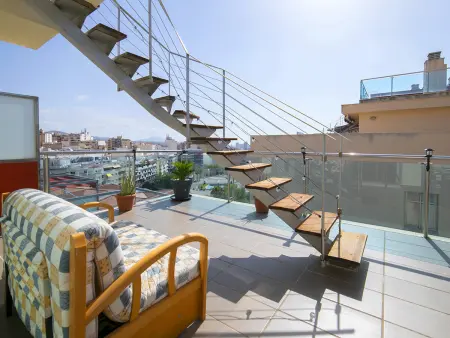 Penthouse vue mer à Calp, 80 m², terrasse 30 m² : photo 3
